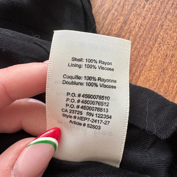 โจ Wilfred Free / Aritzia | Black Cami | Size S โจ - Picture 5 of 7